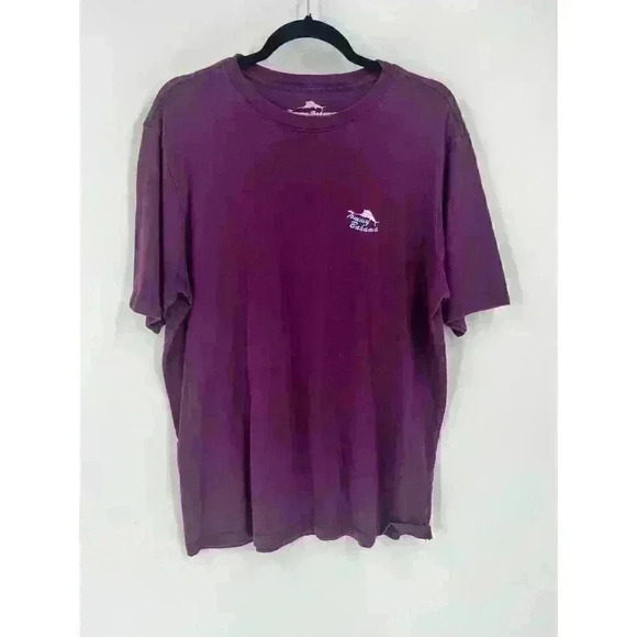 Tommy Bahama Men's Short Sleeve Crewneck Rackstar Size Medium Casual Grill Ribs - Picture 2 of 6